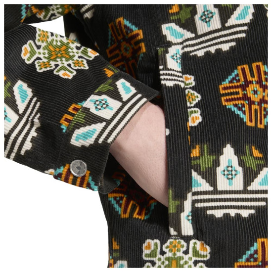 Adidas Ανδρικό μπουφάν Monogram Allover Print Loose Coach Jacket